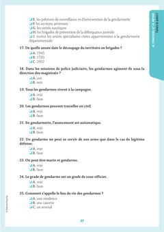 Réussite Concours - Sous-officier de gendarmerie - 2024-2025