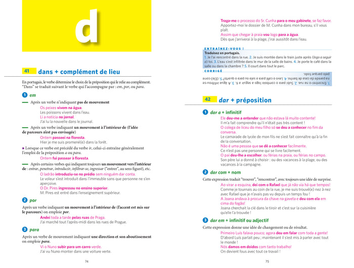 Le portugais du Portugal et du Brésil de A à Z