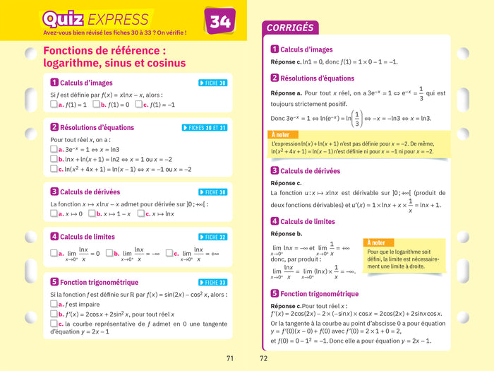 Fiches bac - Maths Tle (spécialité) - Bac 2025