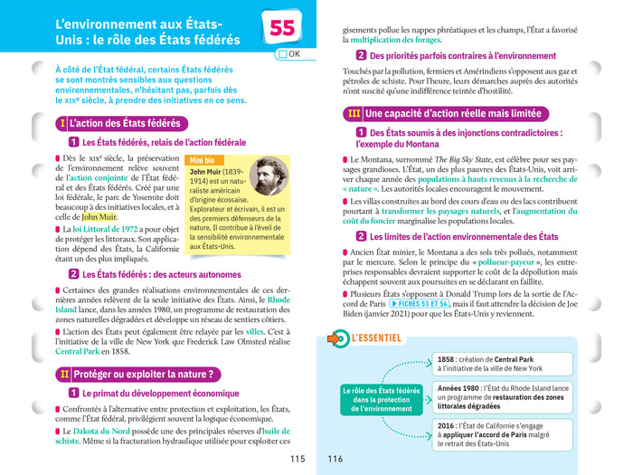 Fiches bac HGGSP Tle (spécialité) - Bac 2025: tout le programme en fiches de révision détachables