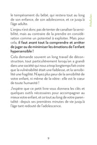 L'enfant hypersensible - 10 clés pour l'accompagner de la naissance à l'adolescence