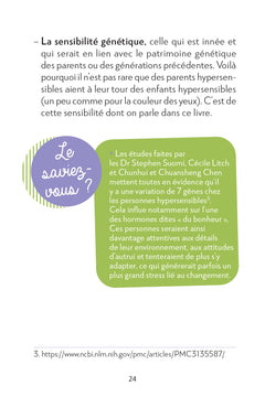 L'enfant hypersensible - 10 clés pour l'accompagner de la naissance à l'adolescence