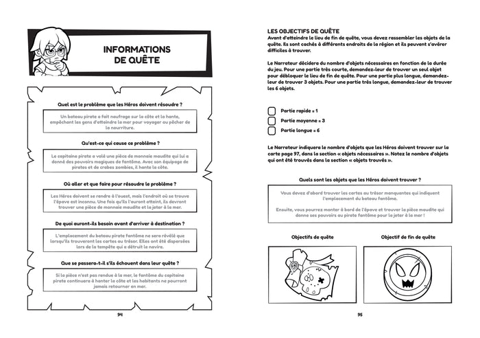 Mon premier jeu de rôle, une aventure à colorier