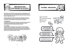 Le Manoir hanté, mon premier jeu de rôle, une aventure à colorier