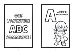 Abécédaire fantastique, une aventure à colorier