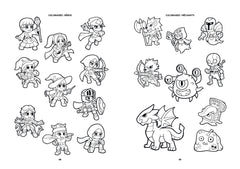 Abécédaire fantastique, une aventure à colorier