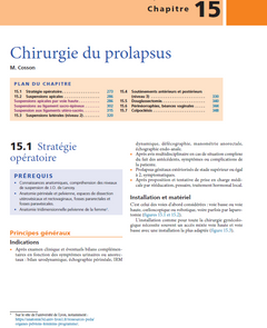 Chirurgie en gynécologie-obstétrique