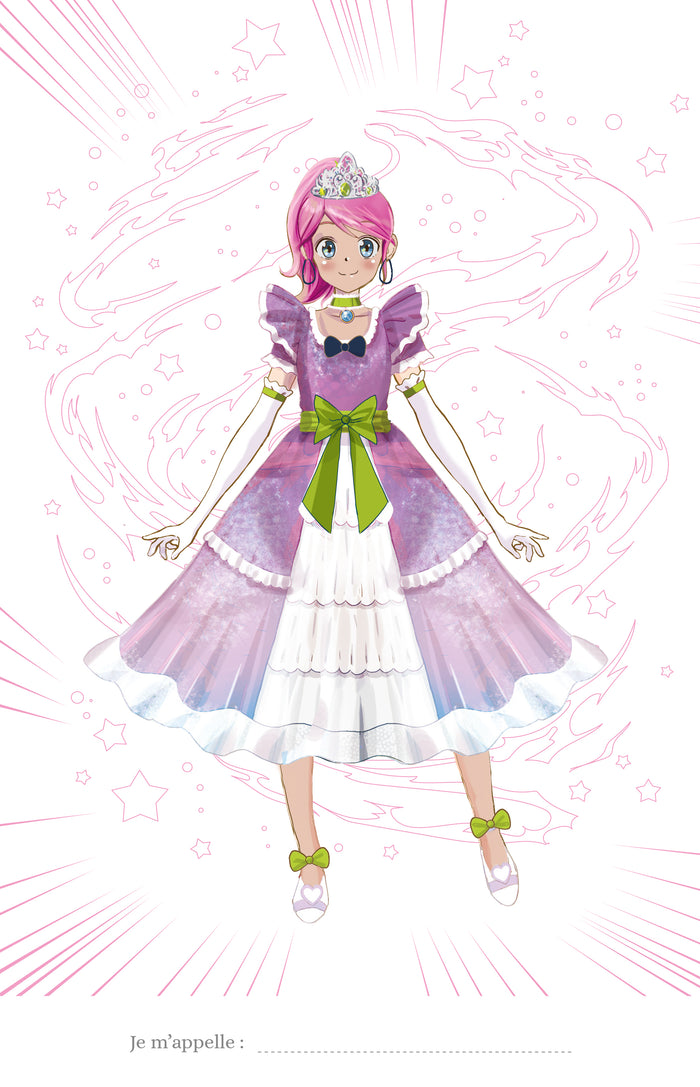 Princesses mangas - Bloc spirale