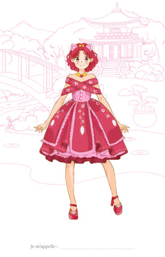 Princesses mangas - Bloc spirale