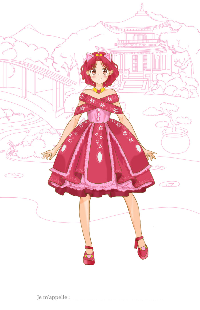 Princesses mangas - Bloc spirale