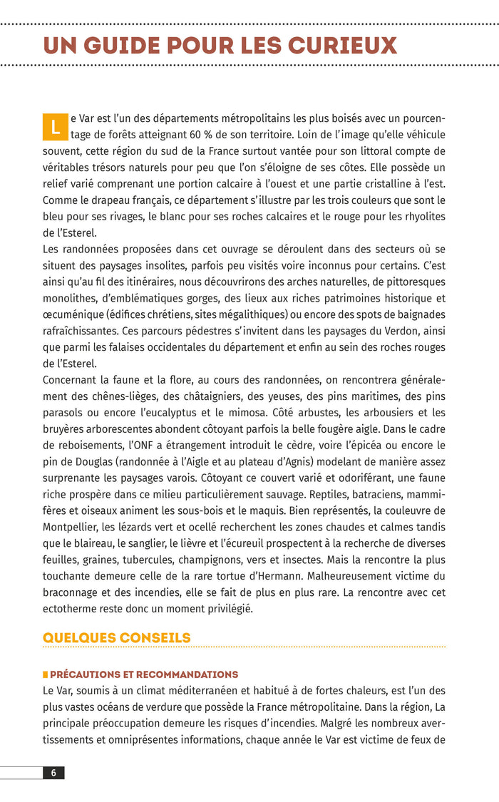 Var, randonnées insolites