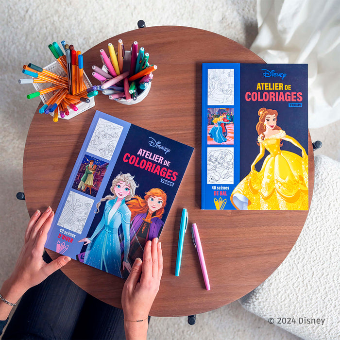 Disney Teens - Atelier de coloriages - Scènes de Bal