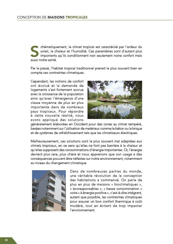 Conception de maisons tropicales