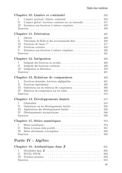 Maths PCSI
