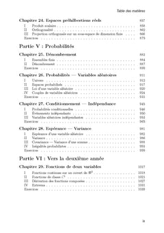Maths PCSI