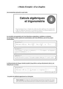 Maths PCSI