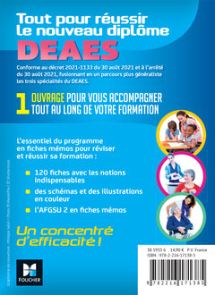 Tout le DEAES en fiches mémos - Nouveau programme