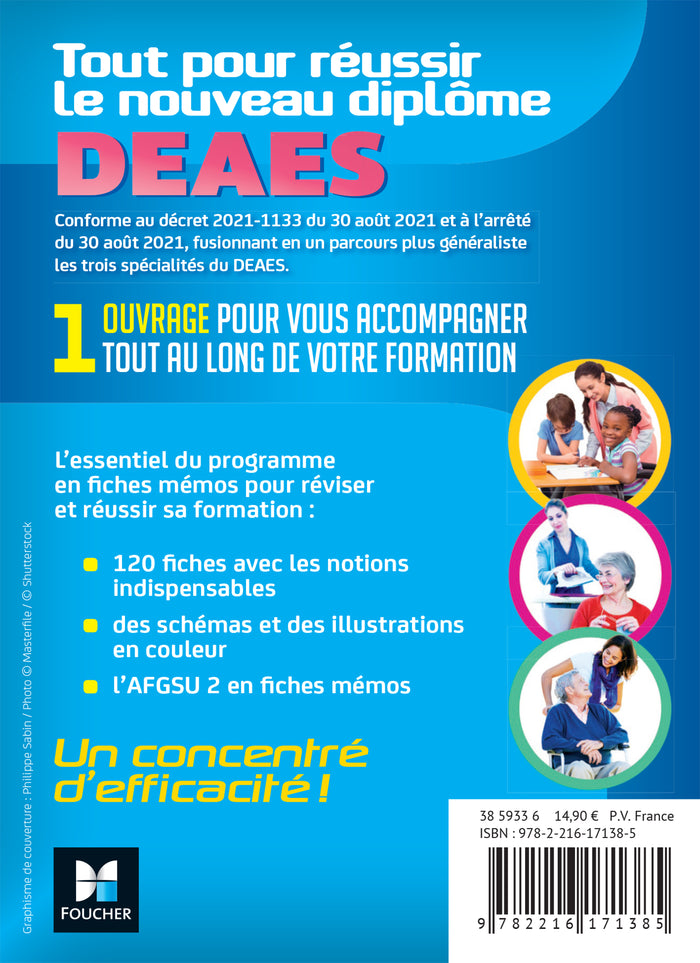 Tout le DEAES en fiches mémos - Nouveau programme