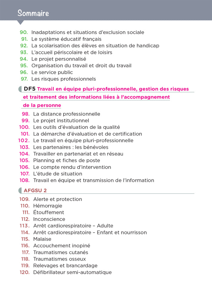 Tout le DEAES en fiches mémos - Nouveau programme