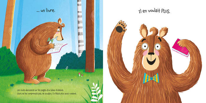 Les livres ne sont pas pour les ours