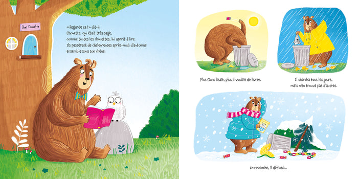 Les livres ne sont pas pour les ours