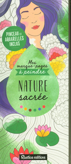 Mes marque-pages à peindre : Nature sacrée