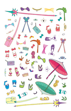 Princesses mangas - Bloc spirale