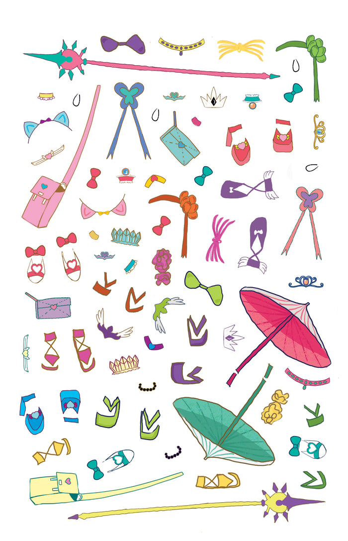 Princesses mangas - Bloc spirale