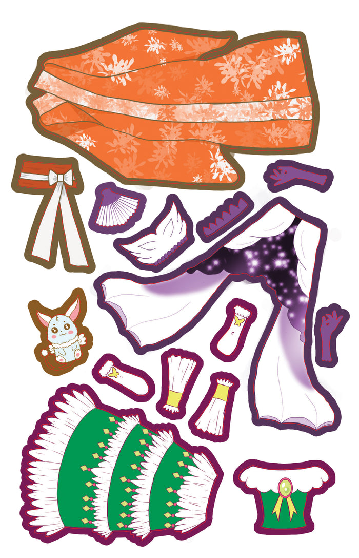 Princesses mangas - Bloc spirale