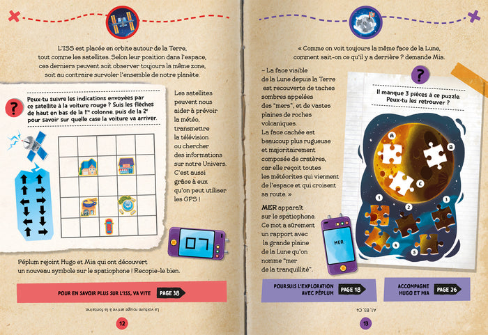 Enquête mystère - Dans l'espace