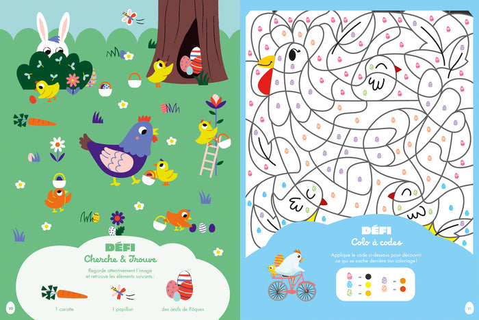 Défis jeux - Joyeuses Pâques