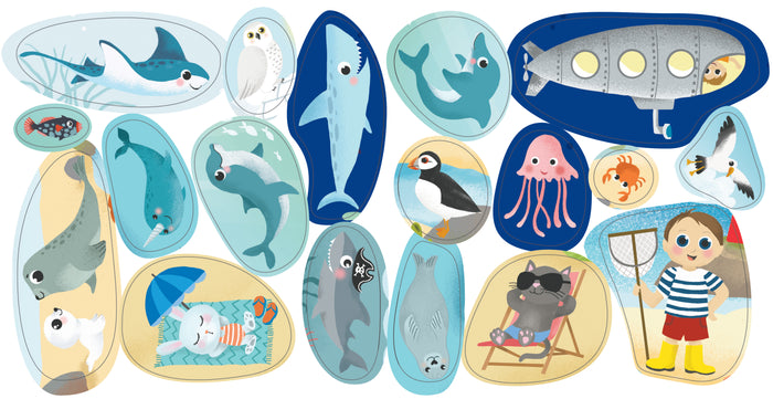 Décors et gommettes - À la mer