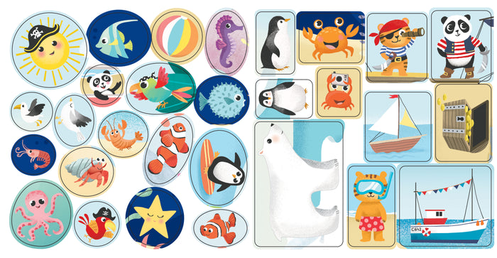 Décors et gommettes - À la mer