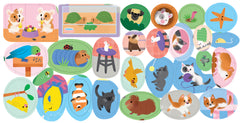 Décors et gommettes - Les animaux de compagnie
