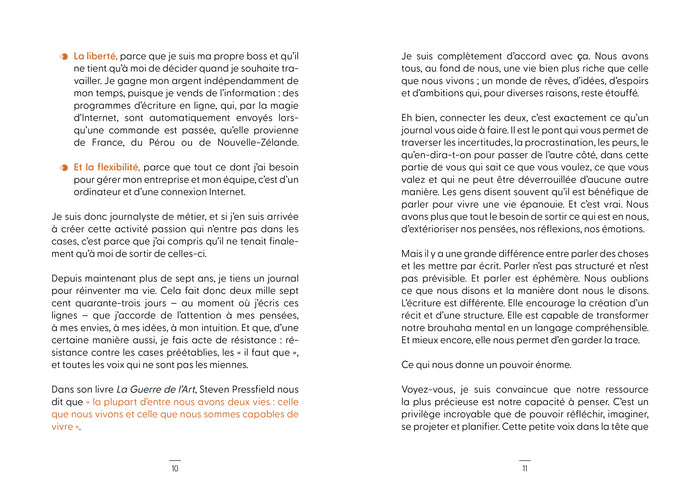 Transformez votre vie par l'écriture