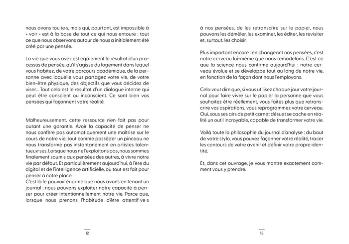 Transformez votre vie par l'écriture