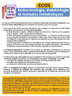 ECOS Endocrinologie, diabétologie et maladies métaboliques