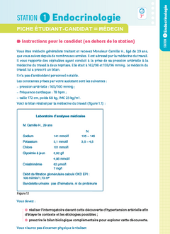 ECOS Endocrinologie, diabétologie et maladies métaboliques