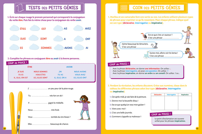 Le francais des petits genies : Tout le CP