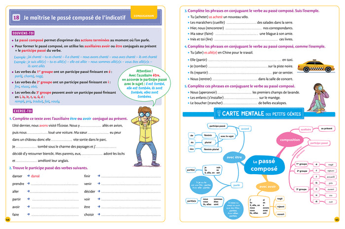 Le français des petits génies : Tout le CM1