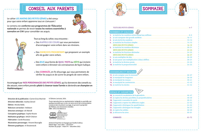 Les maths des petits génies