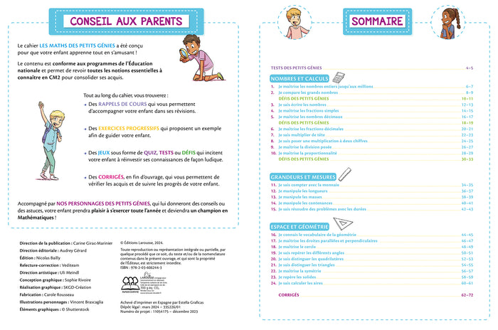 Les maths des petits génies