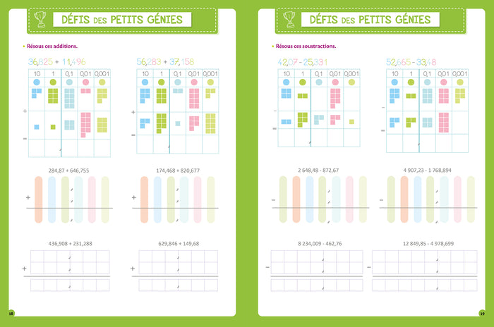 Les maths des petits génies