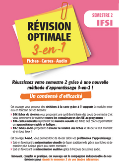Révision optimale 3 en 1 - Semestre 2 IFSI