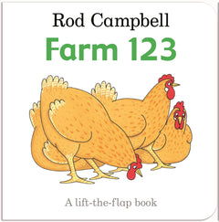 Farm 123: A lift-the-flap book by the creator of Dear Zoo