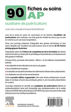 90 fiches de soins - AP auxiliaire de puériculture