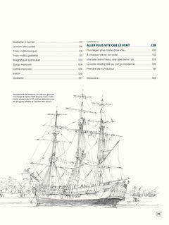 Des gréements et des voiles