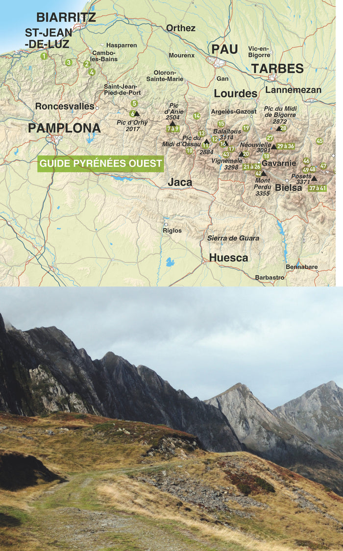 Pyrénées Est, 50 sommets