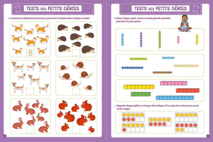 Les maths des petits génies : Tout le CP