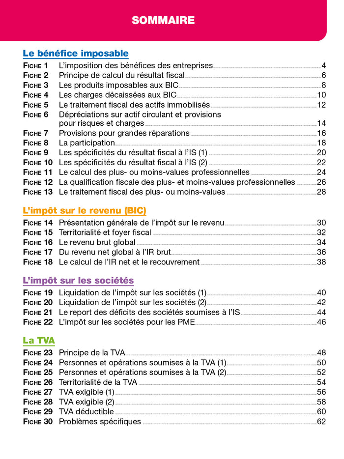 Top'Actuel Fiscalité 2024-2025